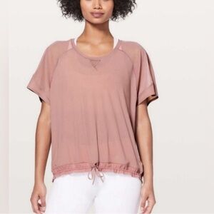 Lululemon Final Count Tee - Quicksand
